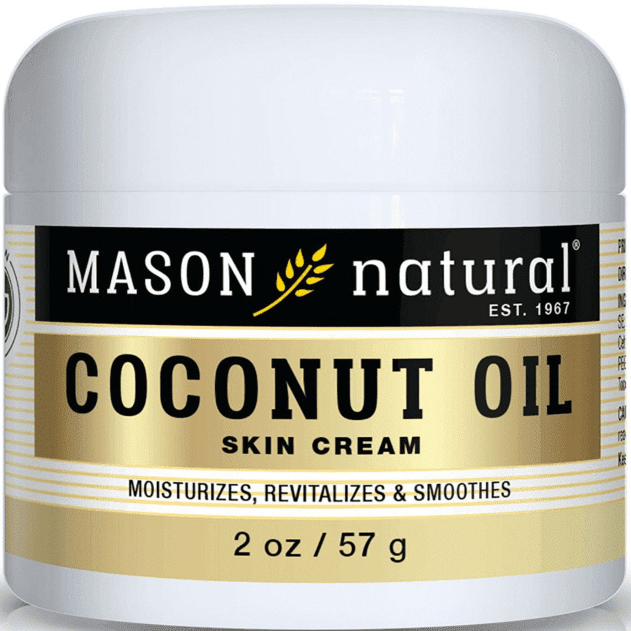 Mason Natural Coconut Oil Beauty Cream - 2 Oz